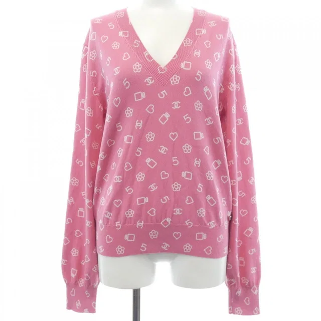 Chanel 23C Knit Sweater White in White from The Reluxe