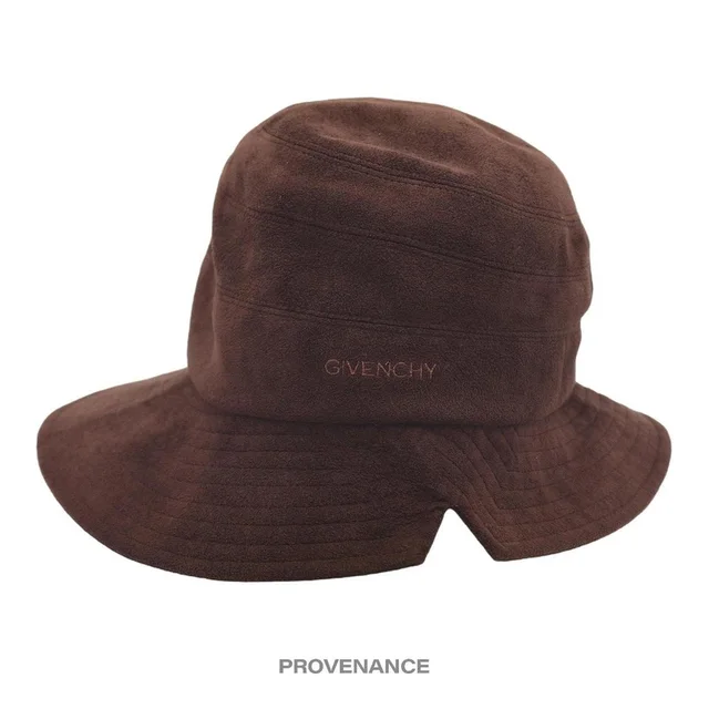 Givenchy Women's Hat - Brown in red|brown from Depop, photo 1 of 1