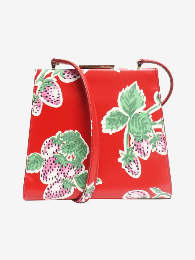 Bally Strawberry print shoulder bag in Leather from Sign of the Times