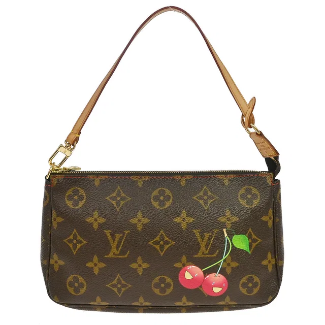 Louis Vuitton 2005 Monogram Cherry Pochette Accessoires Handbag M95008 in Canvas from AMORE Vintage Tokyo