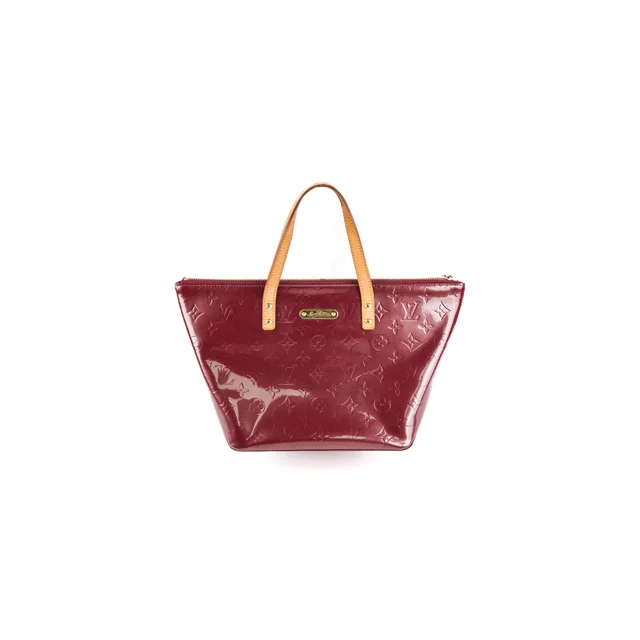 Louis Vuitton Patent PM Tote Bag in Burgundy Patent leather from The Purse Affair