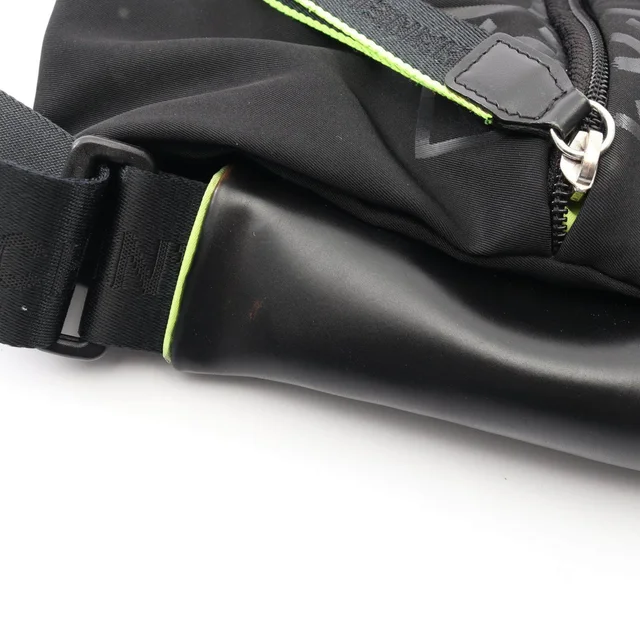 Chanel Sports Line Nylon Rubber Shoulder Bag in Black Nylon from LuxUness, photo 8 of 10
