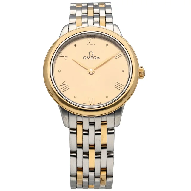 Omega De Ville Prestige 434.20.28.60.08.001 27.5mm Bi-Colour Watch from H&T