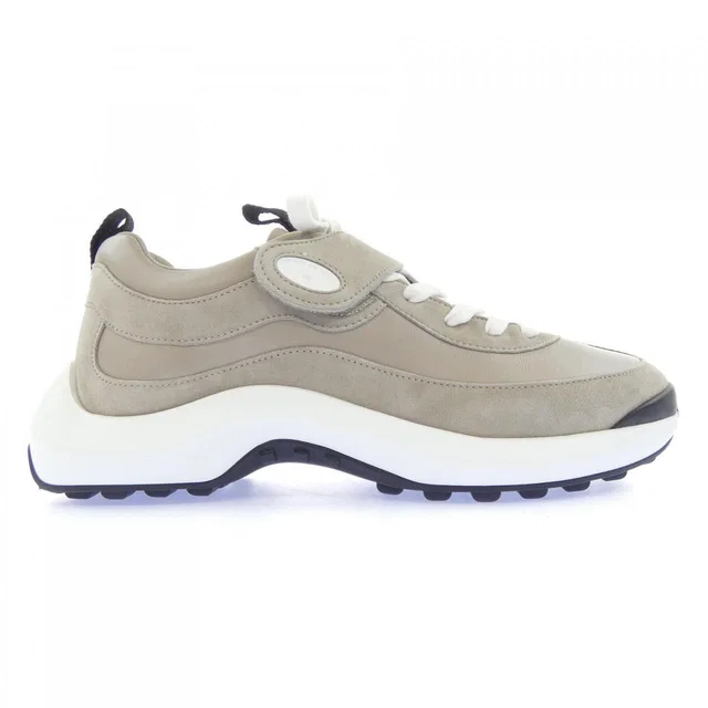 Hermès Loop Sneakers Gray in Grey Goatskin from The Reluxe