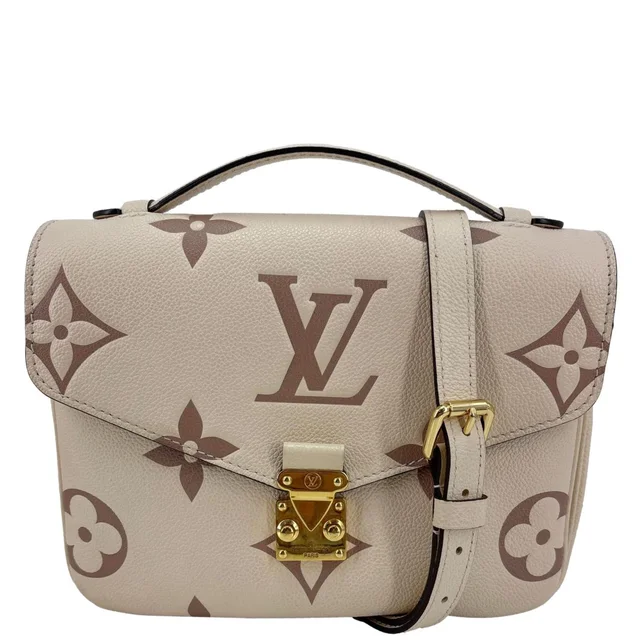 Louis Vuitton Metis Pochette Empreinte Leather Crossbody Bag Bicolor in Leather from Dallas Designer Handbags