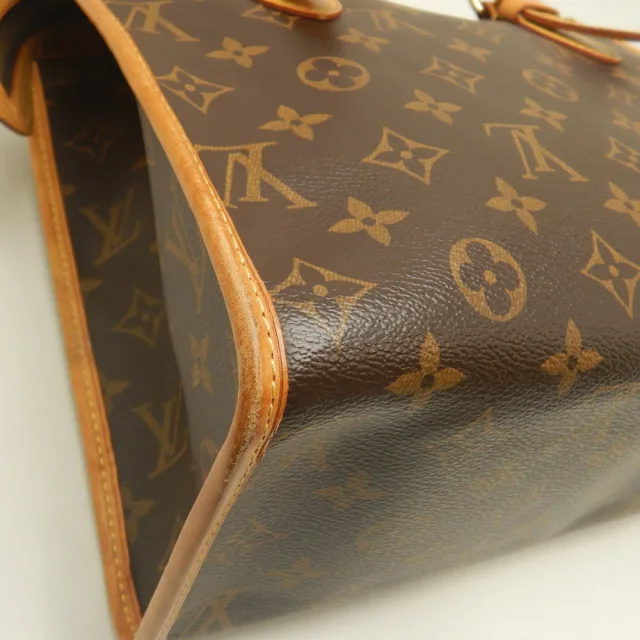 Louis Vuitton Popincourt Monogram Tote Bag in Brown Canvas from LuxUness, photo 16 of 19