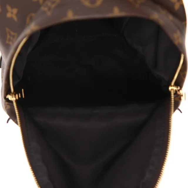 Louis Vuitton Palm Springs rucksack in Black Coated canvas from Collector Square, photo 5 of 5