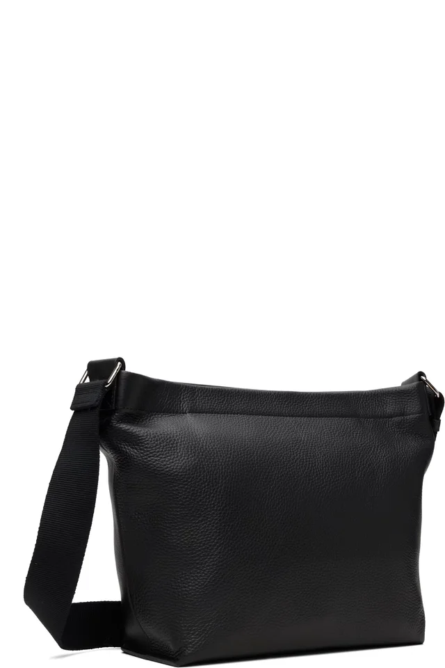 A.P.C. Black Besace Maiko Messenger Bag, photo 3 of 4 from SSENSE