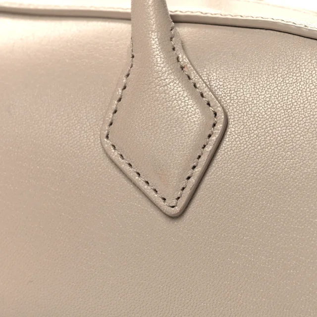 Alaïa Shiny Goatskin Medium Le Teckel Bag Grege in Goatskin from FASHIONPHILE, photo 11 of 12