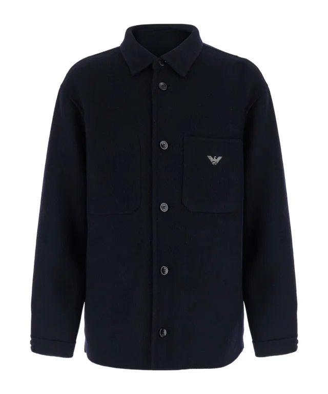 Emporio Armani Long Sleeved Logo Embroidered Jacket from SENSER, photo 1 of 1