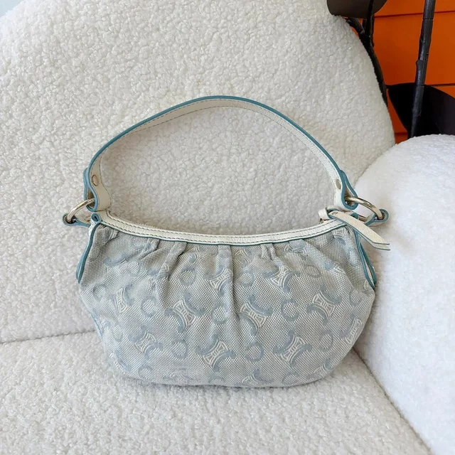 Celine Canvas Printed Handbag 9328 from Grailed