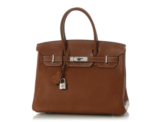 Hermès Gold Togo Birkin 30 in Gold Togo leather from Ann's Fabulous Finds, photo 2 of 2
