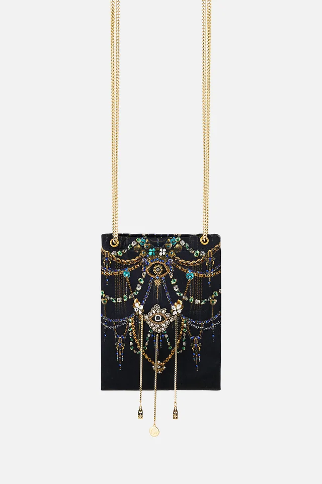 Camilla eBoutique NORTH SOUTH DRAWSTRING BAG WITH CHAIN STRAP AMULETS AND ALCHEMY from CAMILLA, photo 1 of 1