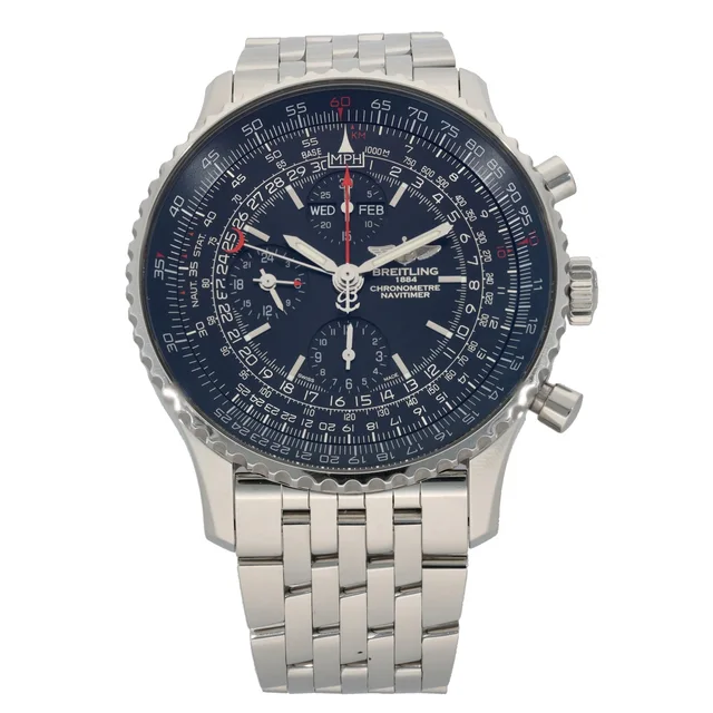 Breitling Navitimer A21350 46mm Stainless Steel Watch from H&T