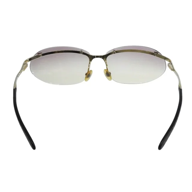 Celine Macadam Plate Rimless Sunglasses Gold/Pink in Pink from VINTAGE QOO TOKYO, photo 3 of 10