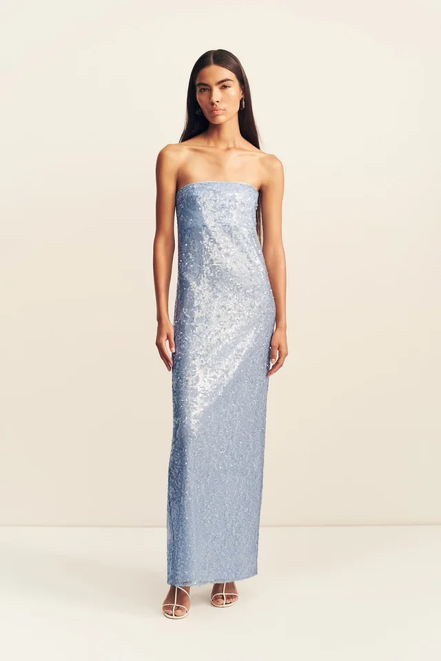 Shona Joy AMERIE STRAPLESS MAXI DRESS - ARCADIAN BLUE from Shona Joy, photo 1 of 1