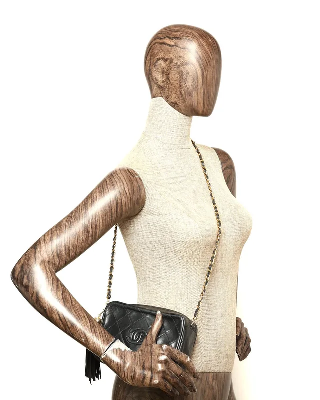 Chanel CC Tassel Camera Bag in Woven leather from A Retro Tale, photo 12 of 12