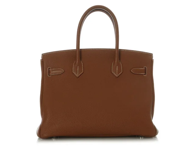 Hermès Gold Togo Birkin 30 in Gold Togo leather from Ann's Fabulous Finds, photo 4 of 11