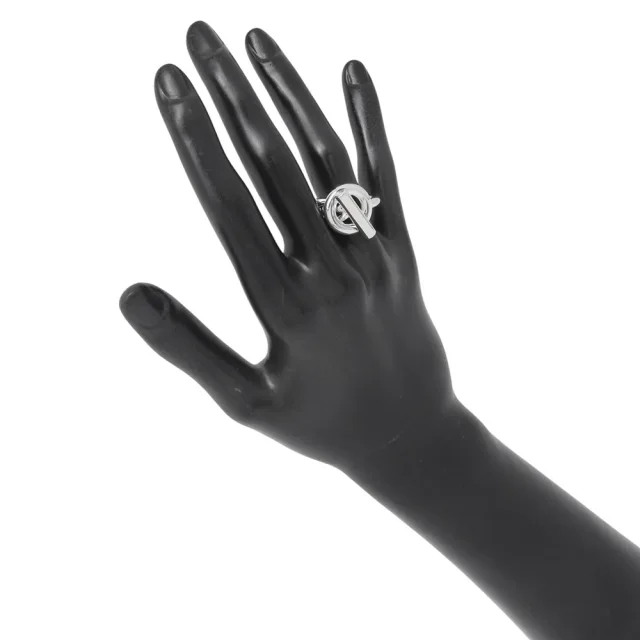 Hermès Croisette Ring Size GM/52/#12 SV925 from GALLERY RARE, photo 4 of 8