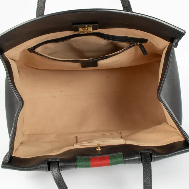 Gucci Crystal Butterfly Large Linea Totem Bag in Black from Labellov, photo 8 of 8