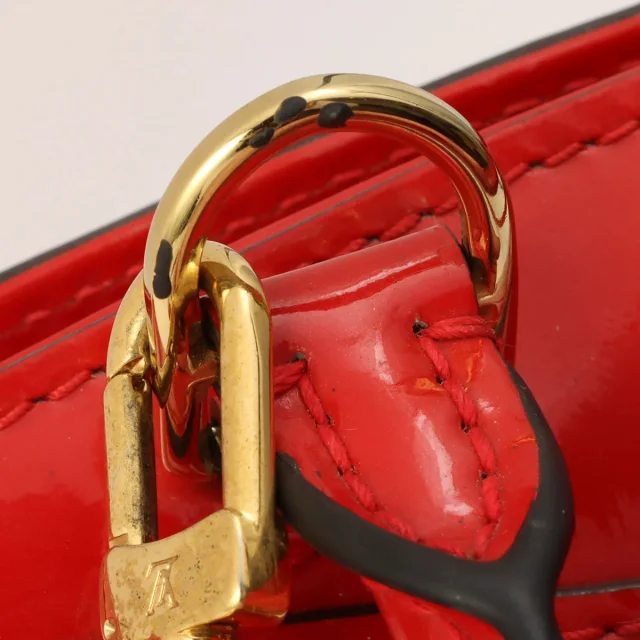 Louis Vuitton 2015 Monogram Vernis Brea PM Cerise from VINTAGE QOO TOKYO, photo 13 of 16