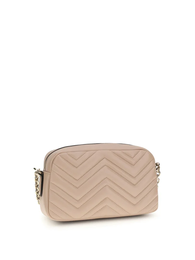Gucci Gg Marmont Shoulder Bag — Beige Calf Leather in Beige Calfskin from HEWI, photo 2 of 2