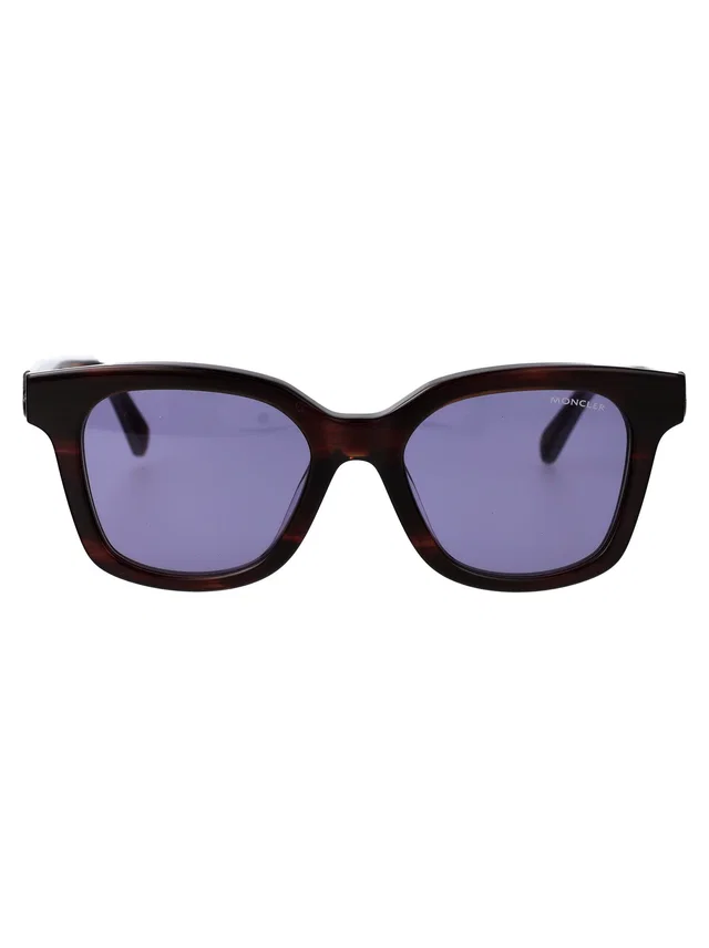 Moncler Ml0266 Acetate Sunglasses — Black in Black from HEWI