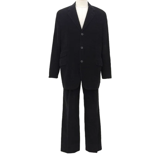 Hermès Corduroy outfit set #52 Black from VINTAGE QOO TOKYO
