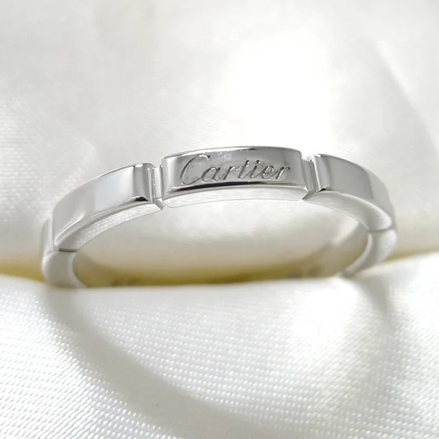 Cartier Maillon Panthere Ring 18K White in White from The Reluxe