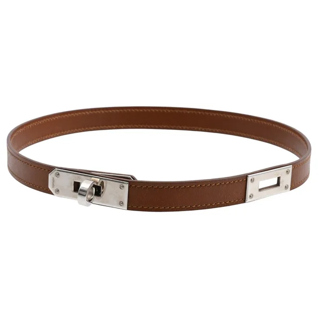 Hermès 2002 Kelly Choker Brown in Brown Box leather from VINTAGE QOO TOKYO