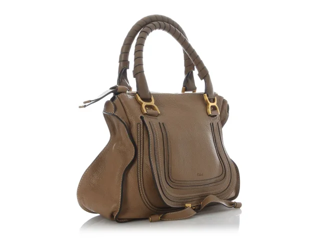 Chloé Medium Nut Calfskin Marcie in Calfskin from Ann's Fabulous Finds, photo 5 of 9