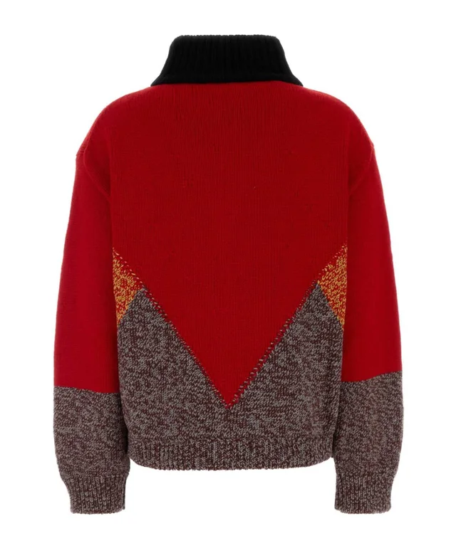 Marni High Neck Loose Fit Cardigan, photo 2 of 3 from SENSER
