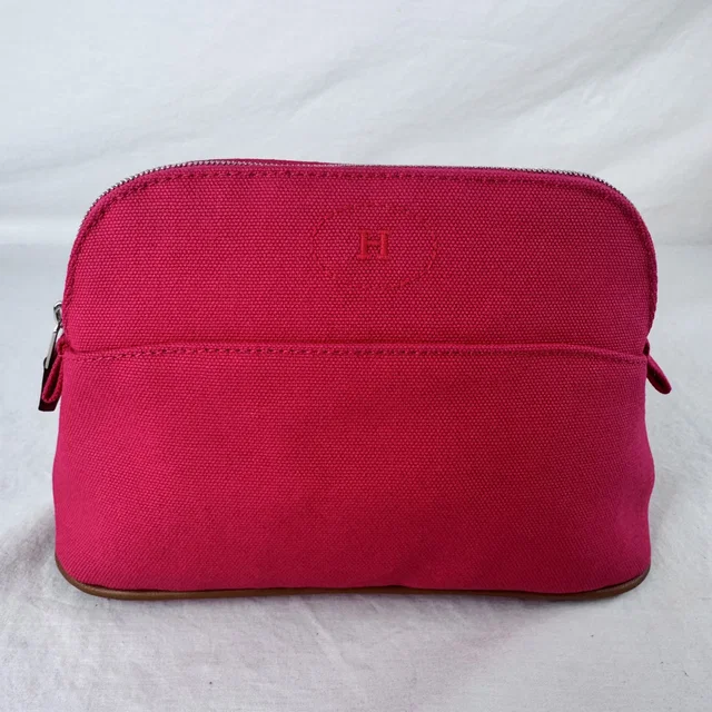 Hermès Bolide Case Mini Model / Cosmetic Pouch in 100% cotton, Metal from Reowned