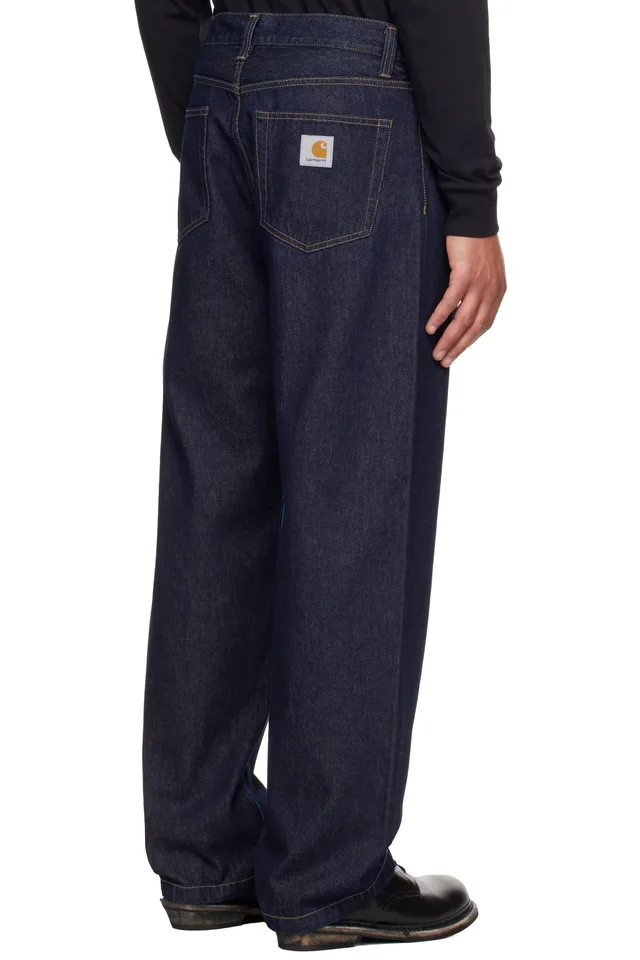 Carhartt Work In Progress Blue Landon Jeans, photo 3 of 4 from SSENSE