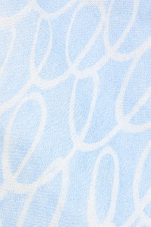 Marni Printed Linen Lattice-Trim Top, photo 4 of 4 from THE OUTNET