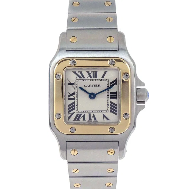 Cartier Santos Galbee SM 24mm Ref.1567 Quartz Watch from AMORE Vintage Tokyo