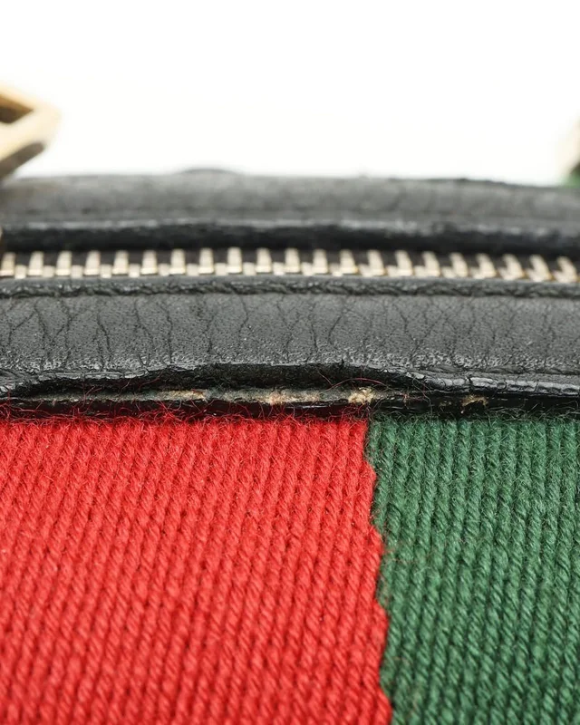 Gucci Sherry Boston Bag in Caviar leather from A Retro Tale, photo 10 of 12