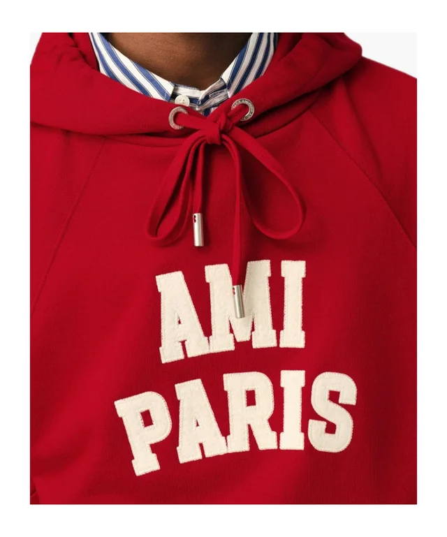AMI Ami Paris Embroidery Hoodie, photo 4 of 4 from SENSER