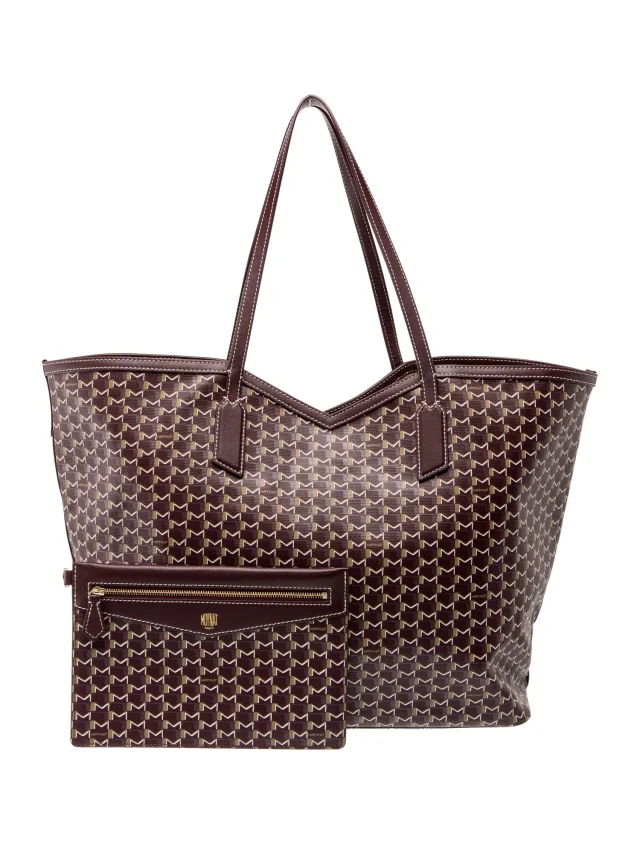 Moynat Tote in purple Canvas from The RealReal, photo 5 of 6