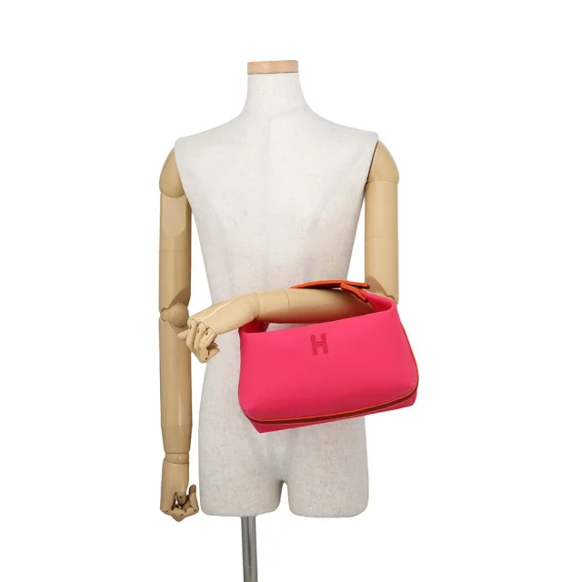 Hermès Brid a Black Hibiscus Canvas Size GM in Black Canvas from GALLERY RARE, photo 7 of 16