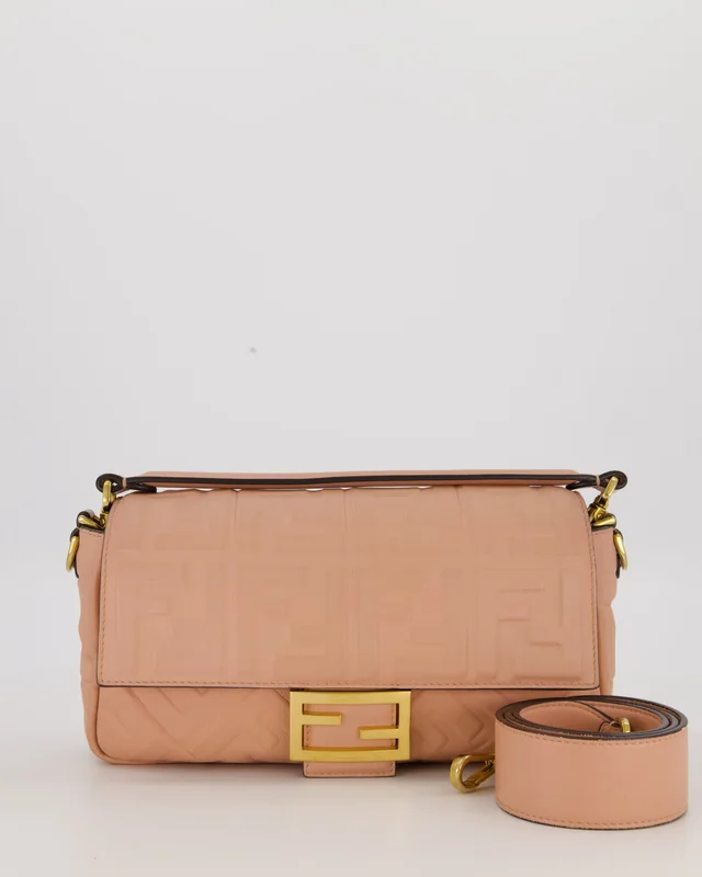 Fendi Blush Pink Baguette Bag from Sellier