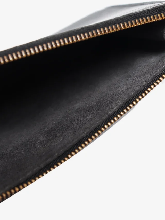 Louis Vuitton Black 1996 EPI leather key pouch in Black Leather from Sign of the Times, photo 6 of 8