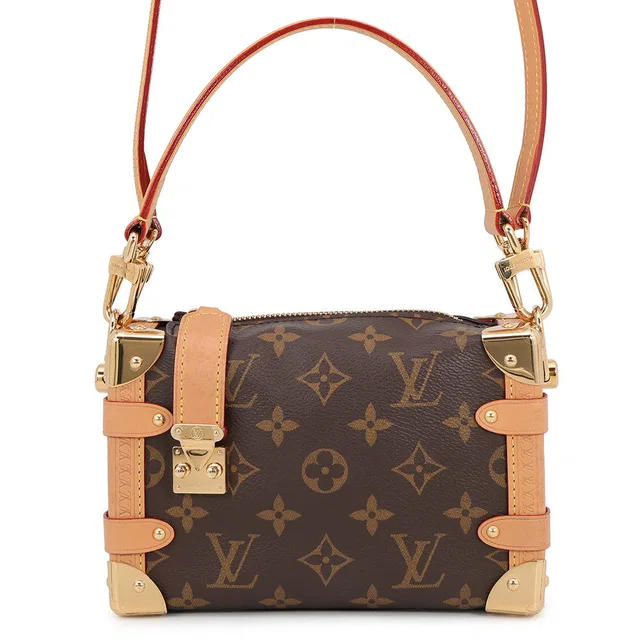 Louis Vuitton side trunk BrownM46815 Monogram Size PM in Leather from GALLERY RARE