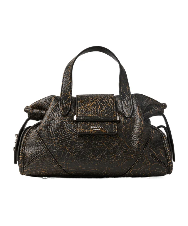 Jimmy Choo Crackle-finish glossy leather handbag from SENSER, photo 1 of 1