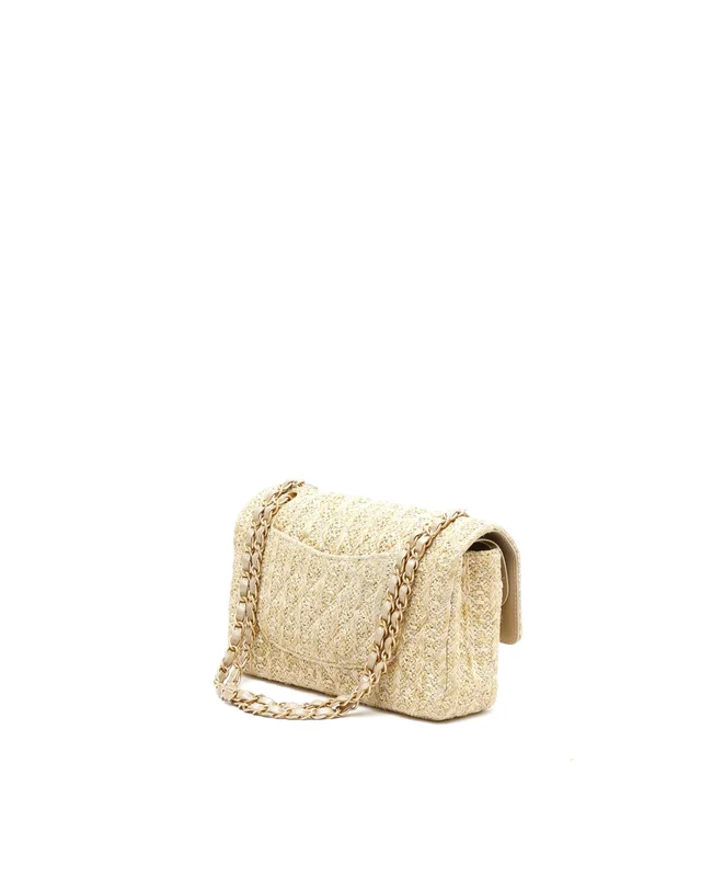 Chanel Paris-Athens Classic Raffia Medium Double Flap Bag in Raffia from A Retro Tale, photo 3 of 11