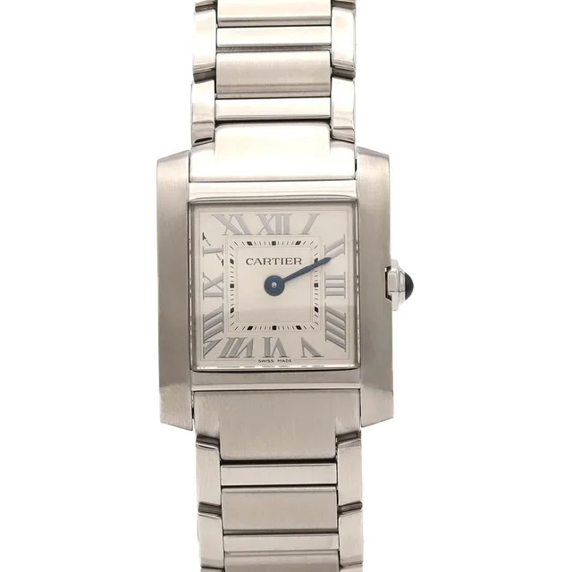 Cartier Tank Francaise SM SS Quartz Watch from The Reluxe