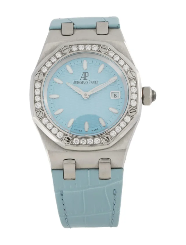 Audemars Piguet Lady Royal Oak Watch in multicolor Crocodile from The RealReal
