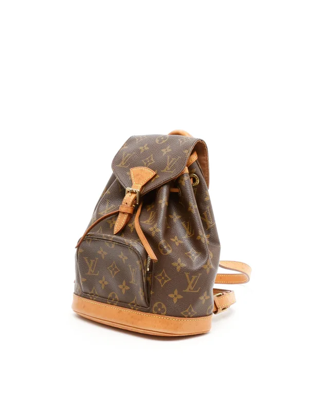 Louis Vuitton Monogram Montsouris PM Backpack in Coated canvas from A Retro Tale, photo 2 of 10