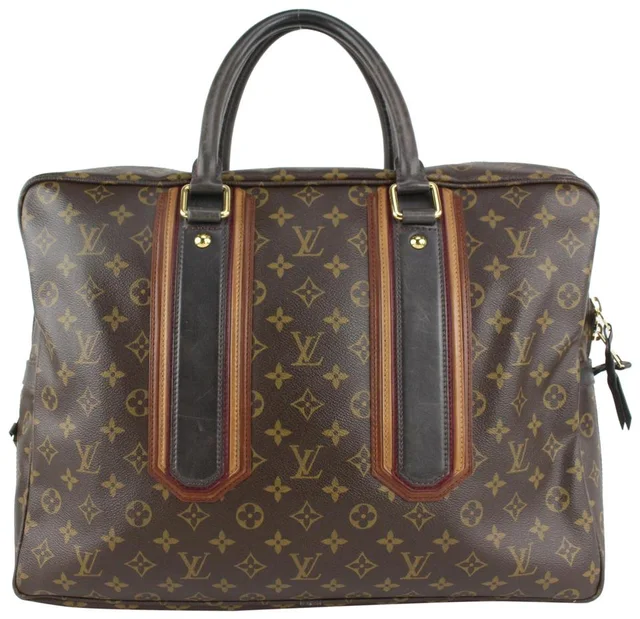 Louis Vuitton Limited Monogram Bequia Porte Document Geant in Canvas from Bagriculture