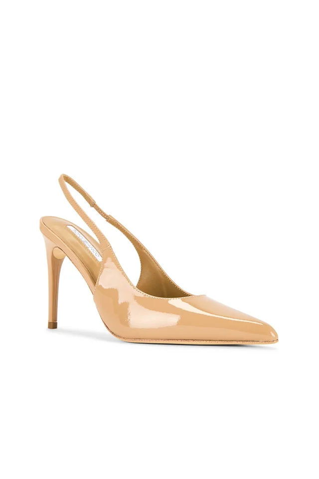 Tony Bianco Charlotte Slingback Pump in Nude Patent, photo 2 of 5 from REVOLVE (Canada)